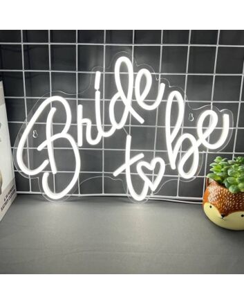 Bride To Be Neon Elegance for Bridal Showers