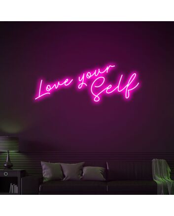 Love Your Self Self-Love Neon for Personal Spaces