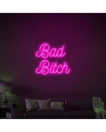 Bad Bitch Confident Neon Statement for Bold Areas