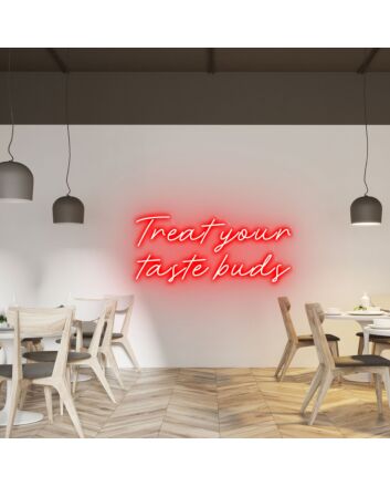 Treat Your Taste Buds Neon for Gourmet Bliss