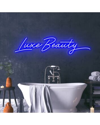 Luxe Beauty Illuminate Beauty and Sophistication with Neon