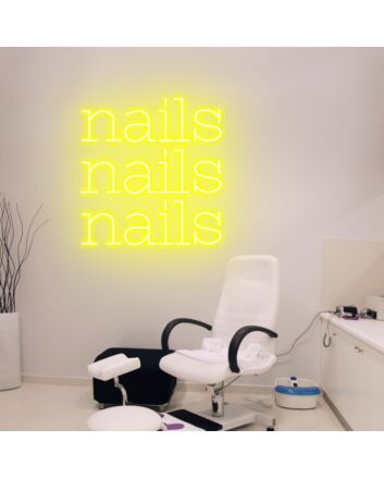 Nails Salon Add Elegance to Your Salon with Chic Neon