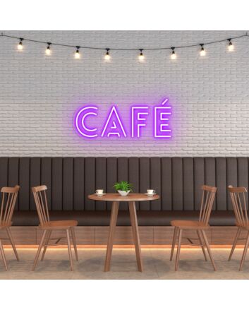 Café Create a Cozy Corner with Vintage Neon