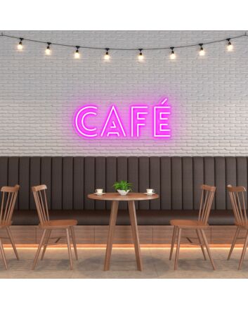 Café Create a Cozy Corner with Vintage Neon