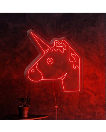 Unicorn Bring Fantasy to Life with Magical Neon