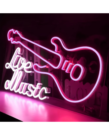 Customize Live Music Bring the Concert Vibe Home with Neon