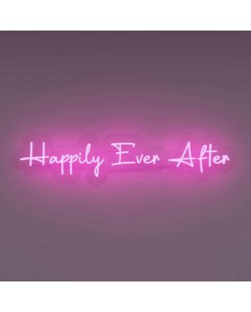 Happily Ever After Illuminate Your Love Story in Neon
