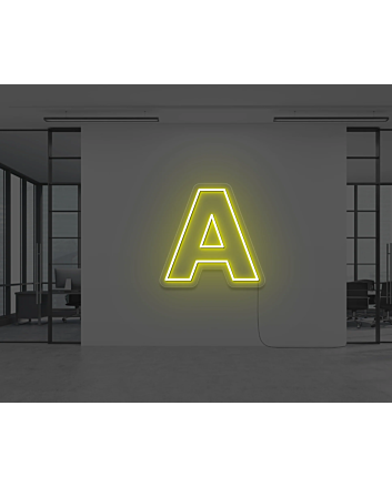 NEON LETTER A