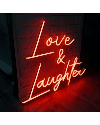 Love and Laughter: Add a Radiant Glow of Joy to Your Space with Neon