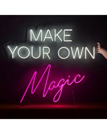 Make Your Own Magic Neon Sign: Illuminate Your Inspirational Space