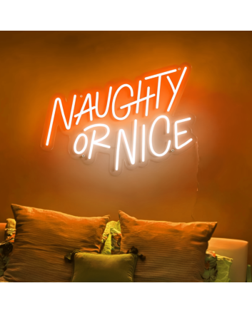 Naughty or Nice: Illuminate Your Space with Neon Charm