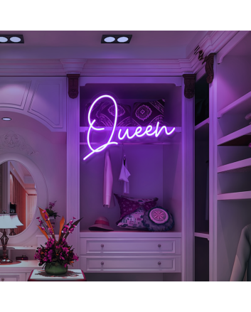 Queen: Reign in Radiance with Our Neon Art Sign!