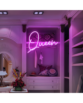 Queen: Reign in Radiance with Our Neon Art Sign!