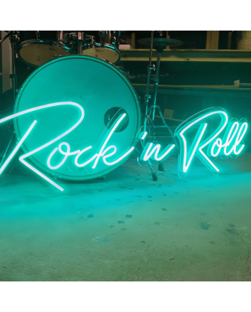 Rock n Roll: Electrifying Neon Sign for Your Space!