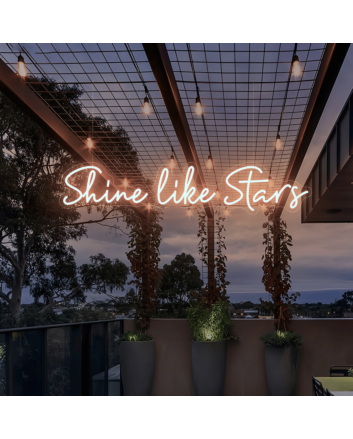 Shine Like Stars: Illuminate Your Space with Radiance and Charm - Neon Art Sign