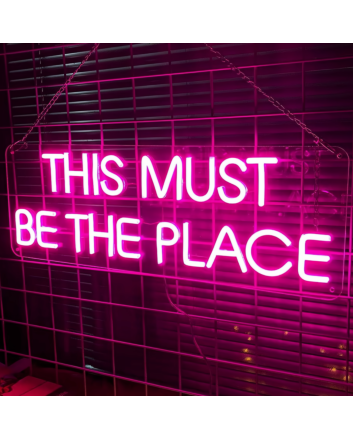 This Must Be The Place: Illuminate Your Space with Neon Charm