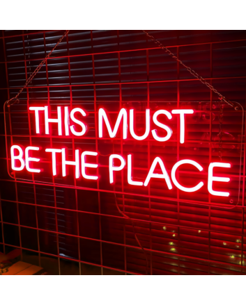 This Must Be The Place: Illuminate Your Space with Neon Charm