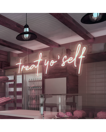 Treat Yo'Self: Indulge in Luxurious Delights with Neon Elegance