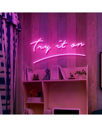 Try it On: Illuminate Your Fashion Journey with Neon Glow