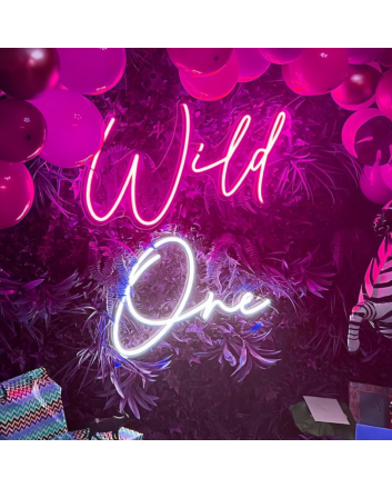 Wild One Neon Sign: Embrace Adventure with Neon Glow
