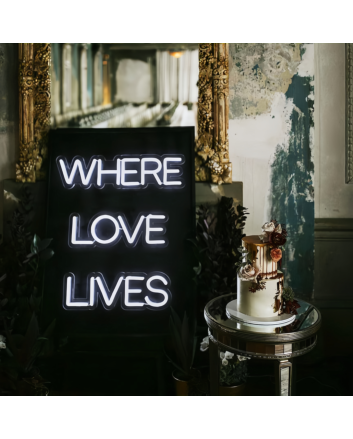 Where Love Lives: Illuminate Your Heart&#039;s Sanctuary in Neon
