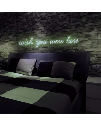 Wish You Were Here: Bring Your Dreams to Life with Neon Glow