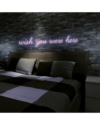 Wish You Were Here: Bring Your Dreams to Life with Neon Glow