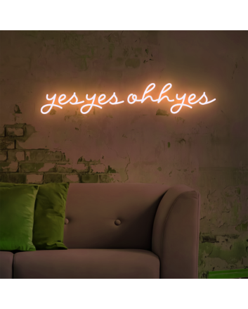 Yes Yes Oh Yes: Let Neon Passion Light Up Your Space