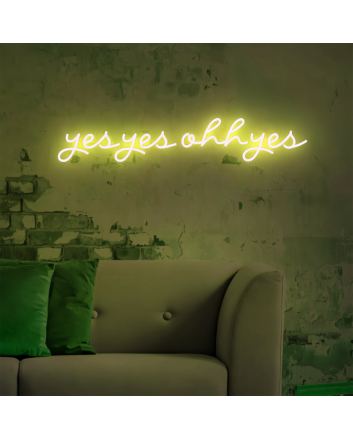 Yes Yes Oh Yes: Let Neon Passion Light Up Your Space