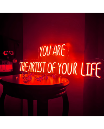 You Are The Artist Of Your Life: Paint Your Journey with Neon Shine
