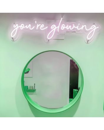 You&#039;re Glowing: Shine Bright with Neon Brilliance
