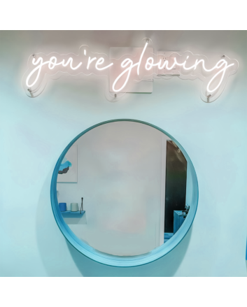 You're Glowing: Shine Bright with Neon Brilliance