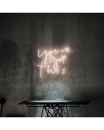 You Have Got This: Illuminate Your Space with Confidence and Neon Glow