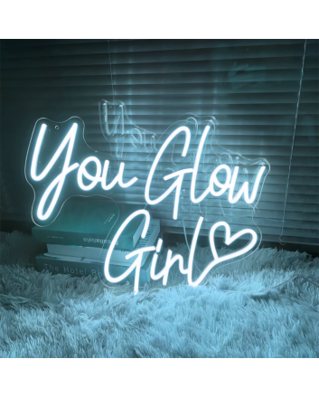 You Glow Girl: Shine Bright with Neon Radiance