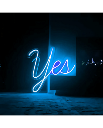 Yes You Can Do it: Illuminate Your Space with Neon Motivation