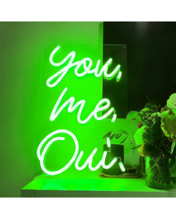 You Me Oui: Light Up Your Space with Neon Romance