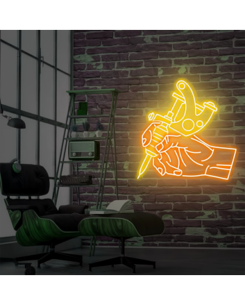 Tattoo Artist: Illuminate Your Space with Neon Artistry