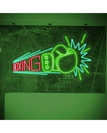 Customize Boxing Glove: Add Neon Sportiness to Your Space