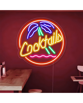 Customize Cocktails Beer Bar: Add a Touch of Neon Brew to Your Space