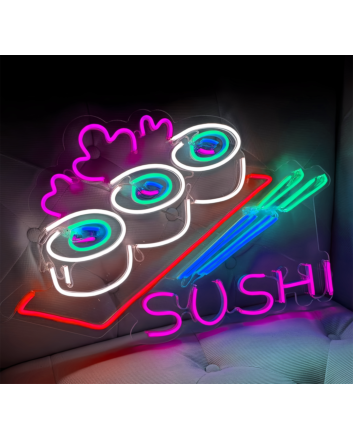 Customize Sushi Place: Light Up Your Space with Neon Flavor