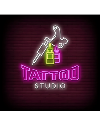 Customize Tattoo Studio: Illuminate Your Space with Neon Art