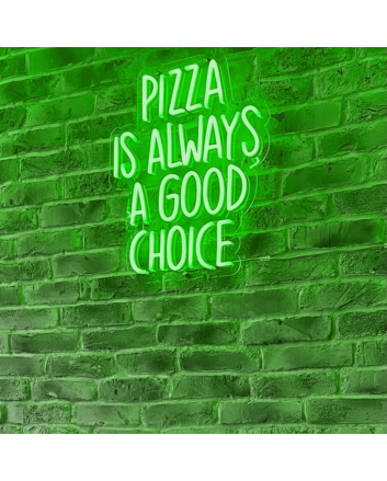Pizza Is Always A Good Choice: Light Up Your Space with Neon Flavor