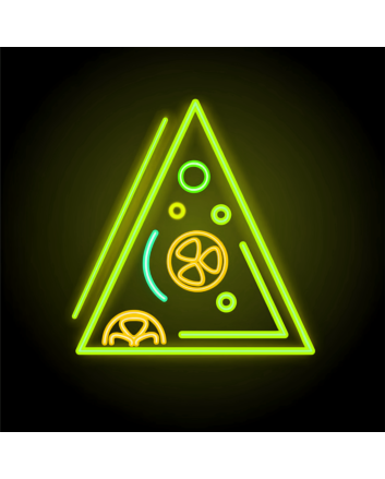 Pizza Slice: Illuminate Your Space with Neon Flavor