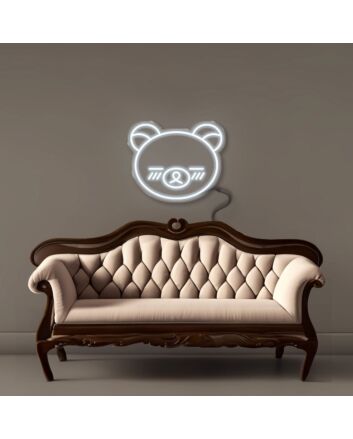 Bear Face Neon Signs