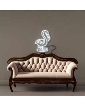 Doodle Flamingo Neon Signs