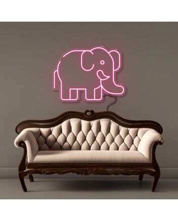 Elephant Led Neon