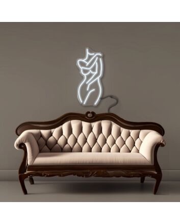 Hot Girl Pose 2 Led Neon