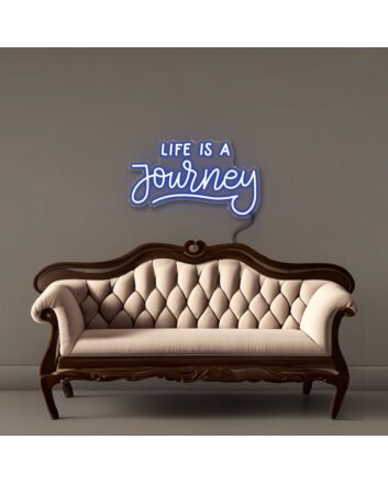 Life is a Journey Led Neon