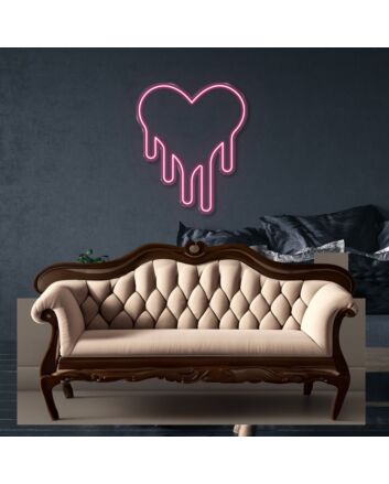 Melting Heart Led Neon