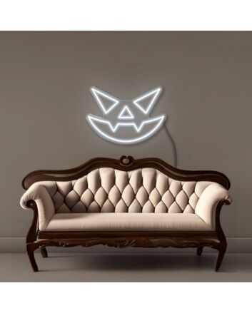 Pumpkin Face Neon Signs